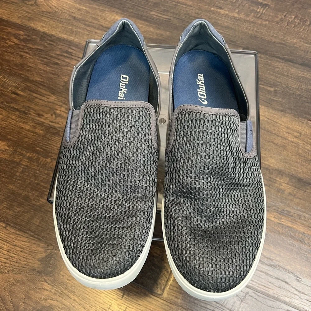 OLUKAI Men’s Lae’ ahi Breathable Slip-On Shoes/Sneakers Size Men’s 11